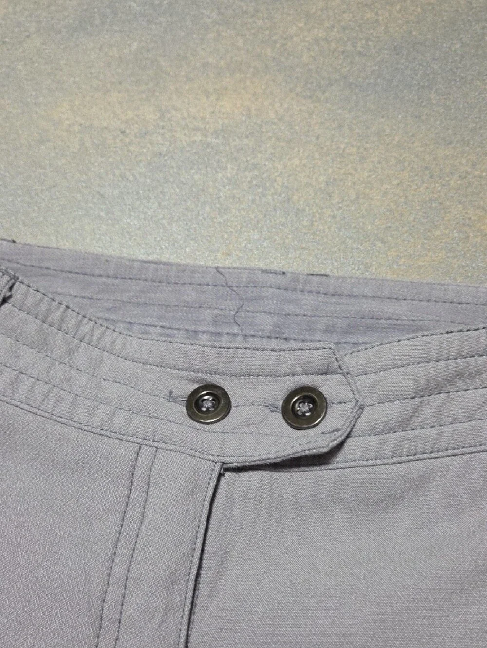 lululemon athletica Light Gray Straight Leg Trousers